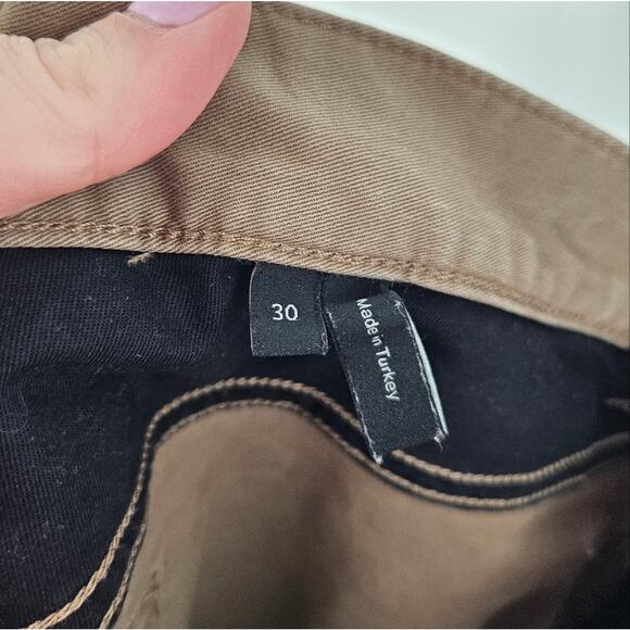 Theory Tan Haydin Straight Slim Fit Pants 30 - Picture 10 of 10